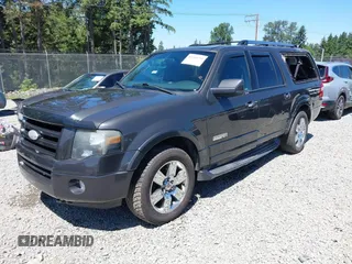 2007 Ford Expedition Max Limited z VIN 1FMFK20587LA41024, wystawiony jako IAAI lot #42366795 z przebiegiem 189 588 mil mil oraz . Historia ofert i sprzedaży dostępna na DreamBid. Obrazek 18.