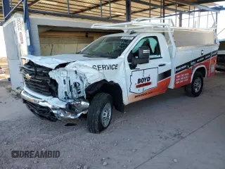 2024 Chevrolet Silverado 1500 with VIN 1GB0WLE79RF357732, listed as a Copart auction lot 89190405 with 1,511 mi miles and Salvage Title. Bid and sale history available at DreamBid. Image 1.