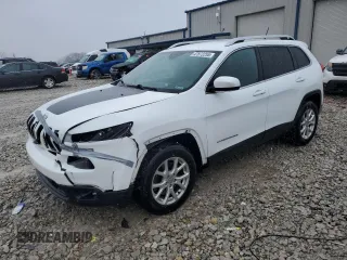 2015 Jeep Cherokee Latitude with VIN 1C4PJMCB7FW639692, listed as a Copart auction lot 47872255 with 190,643 mi miles and Clean Title. Bid and sale history available at carsss.com. Image 1.