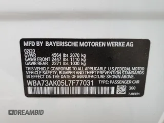 2020 BMW 2 Series 228i xDrive z VIN WBA73AK05L7F77031, wystawiony jako Copart lot #54429595 z przebiegiem 31 485 mil mil oraz Szkoda całkowita • Salvage title. Historia ofert i sprzedaży dostępna na DreamBid. Obrazek 12.