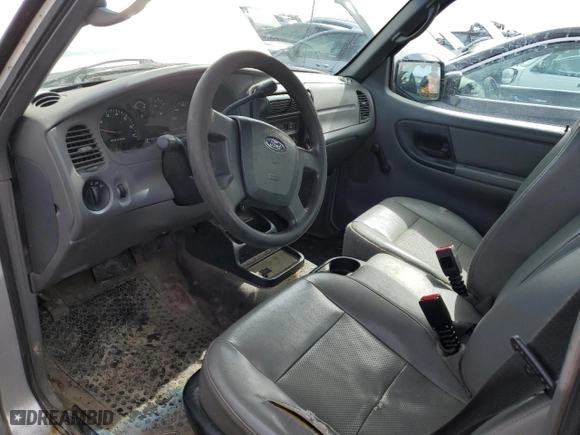 2010 Ford Ranger XL with VIN 1FTKR1AD4APA55016, listed as a Copart auction lot 50077275 with 202,692 mi miles and Salvage Title. Bid and sale history available at carsss.com. Image 8.
