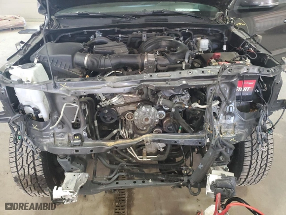 2017 Toyota Tacoma SR5 with VIN 3TMCZ5ANXHM080667, listed as a Copart auction lot 46900815 with 67,134 mi miles and Salvage Title. Bid and sale history available at carsss.com. Image 11.