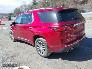 2023 Chevrolet Traverse High Country with VIN 1GNEVNKW9PJ339423, listed as a IAAI auction lot 41717737 with 19,716 mi miles. Bid and sale history available at carsss.com. Image 3.