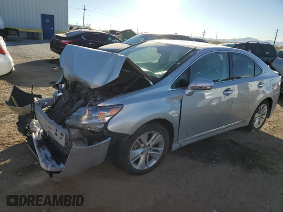 2010 Lexus HS 250h with VIN JTHBB1BA9A2013008, listed as a Copart auction lot 85761394 with Not Provided miles and Salvage Title. Bid and sale history available at DreamBid. Image 1.