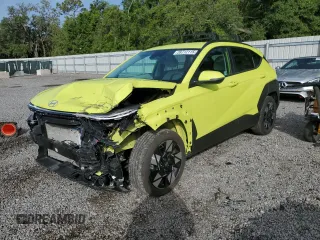 2024 Hyundai Kona SEL с VIN KM8HB3AB2RU119779, выставлен на аукционе Copart как лот 59712115 с пробегом 17 684 миль миль и На запчасти • Non repairable. История ставок и продаж доступна на DreamBid. Изображение 1.