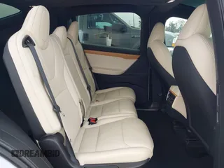 2020 Tesla Model X Long Range with VIN 5YJXCDE26LF238982, listed as a IAAI auction lot 42100220 with 44,804 mi miles. Bid and sale history available at carsss.com. Image 8.