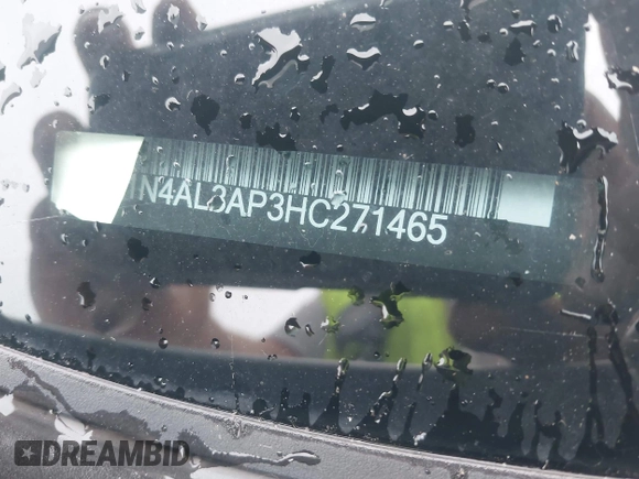 2017 Nissan Altima SR z VIN 1N4AL3AP3HC271465, wystawiony jako IAAI lot #42716097 z przebiegiem 159 349 mil mil oraz . Historia ofert i sprzedaży dostępna na DreamBid. Obrazek 17.