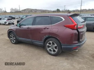 2017 Honda CR-V EX with VIN 2HKRW2H51HH638225, listed as a Copart auction lot 49729385 with 134,989 mi miles and Salvage Title. Bid and sale history available at carsss.com. Image 2.