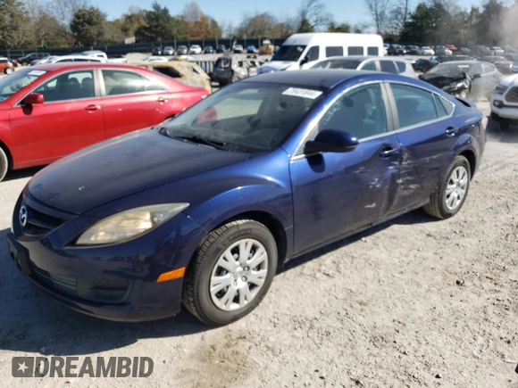 2009 Mazda 6 i Sport with VIN 1YVHP81H195M44662, listed as a Copart auction lot 79431844 with 62,733 mi miles and Salvage Title. Bid and sale history available at carsss.com. Image 1.