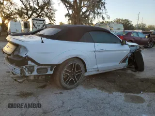 2022 Ford Mustang GT Premium with VIN 1FATP8FFXN5109133, listed as a Copart auction lot 84616234 with 28,163 mi miles and Salvage title. Bid and sale history available at DreamBid. Image 3.