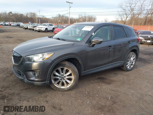 2015 Mazda CX-5 Grand Touring with VIN JM3KE4DY5F0470445, listed as a IAAI auction lot 41236468 with 87,845 mi miles. Bid and sale history available at carsss.com. Image 19.