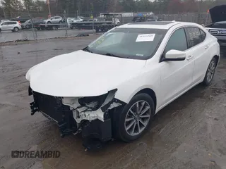2020 Acura TLX with VIN 19UUB1F39LA009430, listed as a IAAI auction lot 41913269 with 58,306 mi miles and . Bid and sale history available at DreamBid. Image 2.