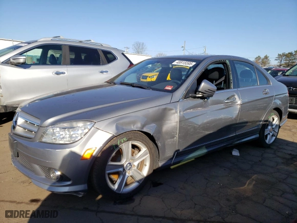 2010 Mercedes-Benz C-Class C 300 Sport with VIN WDDGF8BB8AR112106, listed as a Copart auction lot 48915595 with NaN miles and Salvage Title. Bid and sale history available at carsss.com. Image 1.