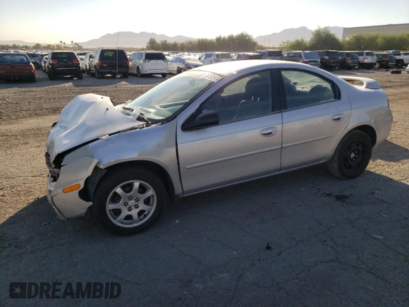 2005 Dodge Neon SXT with VIN 1B3ES56C15D199849, listed as a Copart auction lot 75752974 with 132,383 mi miles and Salvage Title. Bid and sale history available at carsss.com. Image 1.