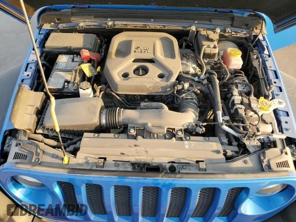 2021 Jeep Wrangler Sport S with VIN 1C4GJXAN0MW790739, listed as a Copart auction lot 75872624 with Not Provided miles and Salvage Title. Bid and sale history available at DreamBid. Image 11.