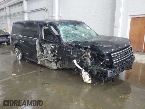 2015 Ford Flex Limited z VIN 2FMHK6D86FBA09305, wystawiony jako Copart lot #57814825 z przebiegiem 187 621 mil mil oraz Czysty tytuł • Clean title. Historia ofert i sprzedaży dostępna na DreamBid. Obrazek 4.