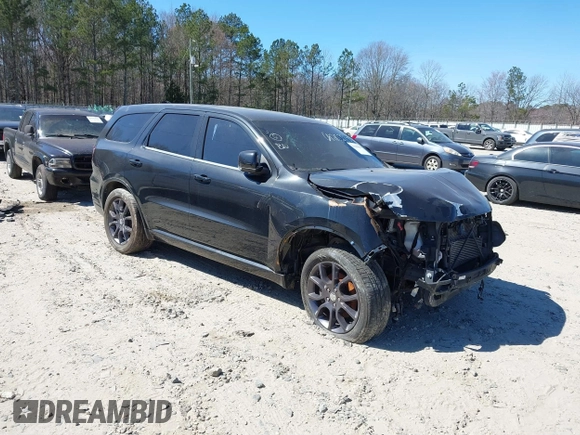 2015 Dodge Durango R/T with VIN 1C4SDHCT2FC222659, listed as a IAAI auction lot 41606664 with 122,321 mi miles and . Bid and sale history available at DreamBid. Image 1.