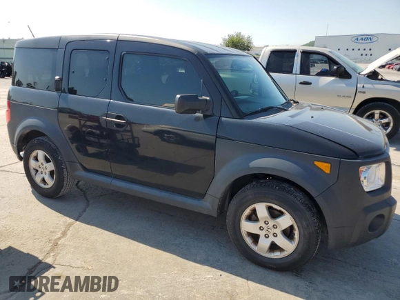 2005 Honda Element EX with VIN 5J6YH18645L015580, listed as a Copart auction lot 56250095 with 185,627 mi miles and Clean Title. Bid and sale history available at DreamBid. Image 4.