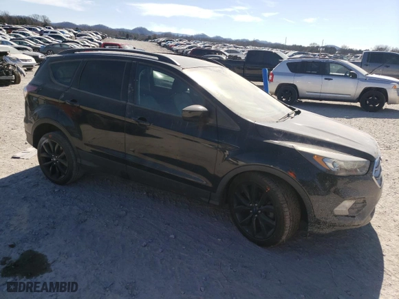 2017 Ford Escape SE with VIN 1FMCU0GDXHUA09945, listed as a Copart auction lot 46894205 with 43,194 mi miles and Salvage Title. Bid and sale history available at carsss.com. Image 4.