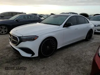 2024 Mercedes-Benz E-Class E 350 with VIN W1KLF4HB4RA042239, listed as a Copart auction lot 75121384 with 0 mi miles and Non Repairable. Bid and sale history available at carsss.com. Image 1.