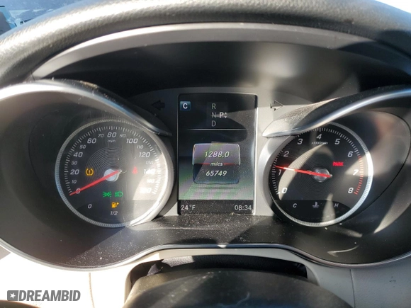 2018 Mercedes-Benz C-Class C 300 with VIN WDDWF4KB0JR322395, listed as a Copart auction lot 42531245 with 65,749 mi miles and Salvage Title. Bid and sale history available at carsss.com. Image 9.