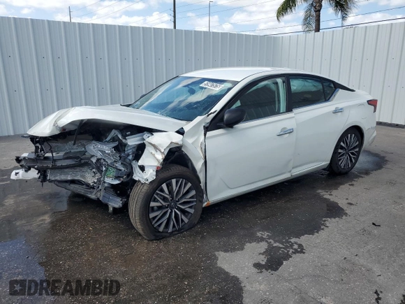 2025 Nissan Altima SV with VIN 1N4BL4DV1SN354179, listed as a Copart auction lot 51947575 with 7,359 mi miles and Non Repairable. Bid and sale history available at DreamBid. Image 1.