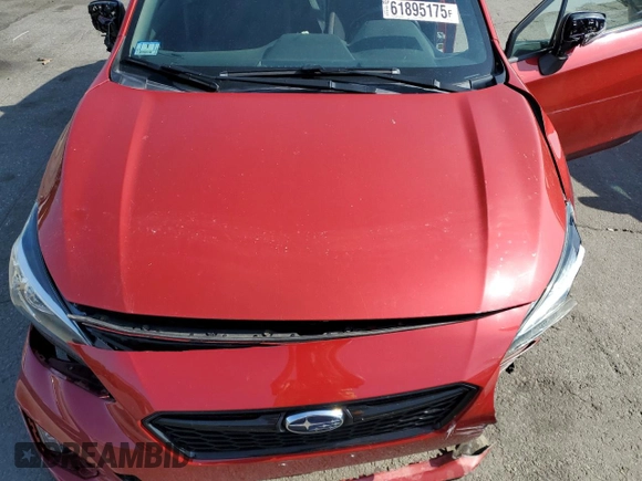 2019 Subaru Impreza Special Sports with VIN 4S3GTAJ66K1710998, listed as a Copart auction lot 61895175 with Not provided miles and Salvage title. Bid and sale history available at DreamBid. Image 11.