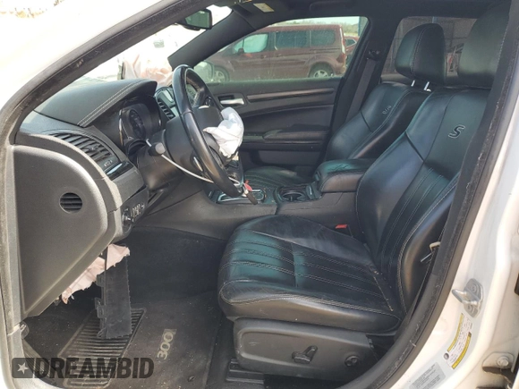 2015 Chrysler 300 with VIN 2C3CCAGG3FH908903, listed as a Copart auction lot 48809095 with 109,850 mi miles and Salvage Title. Bid and sale history available at carsss.com. Image 7.
