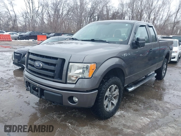 2012 Ford F-150 XL with VIN 1FTFX1EF1CFB95293, listed as a IAAI auction lot 41591392 with 132,324 mi miles. Bid and sale history available at carsss.com. Image 2.