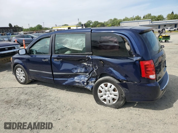 2016 Dodge Grand Caravan SE with VIN 2C4RDGBG9GR169691, listed as a Copart auction lot 53349105 with 93,479 mi miles and Salvage Title. Bid and sale history available at DreamBid. Image 2.