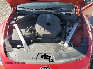 2020 Kia Stinger GT-Line with VIN KNAE15LA1L6084378, listed as a Copart auction lot 82859974 with 83,639 mi miles and Salvage Title. Bid and sale history available at carsss.com. Image 12.
