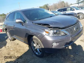 2014 Lexus RX 350 with VIN 2T2BK1BAXEC235495, listed as a IAAI auction lot 41698392 with 157,776 mi miles and . Bid and sale history available at DreamBid. Image 1.