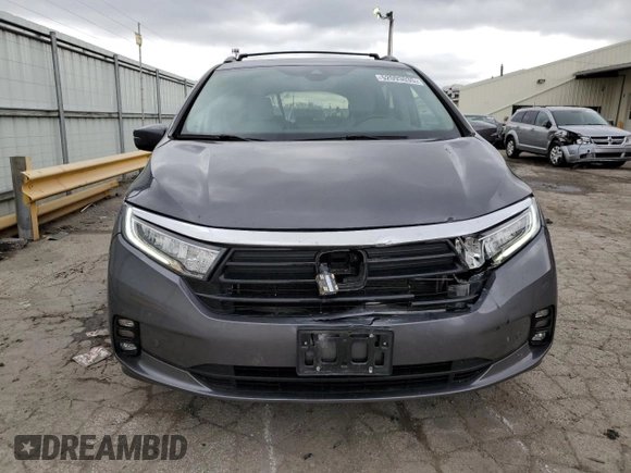 2022 Honda Odyssey Elite с VIN 5FNRL6H92NB023650, выставлен на аукционе Copart как лот 52093035 с пробегом 64 119 миль миль и Списание • Salvage title. История ставок и продаж доступна на DreamBid. Изображение 5.