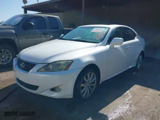2007 Lexus IS 250 with VIN JTHCK262972008770, listed as a IAAI auction lot 41994864 with 176,534 mi miles. Bid and sale history available at carsss.com. Image 2.