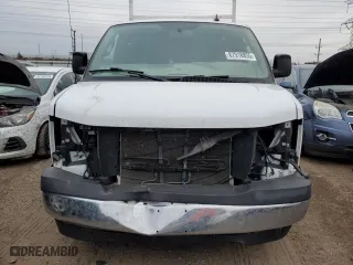 2019 GMC Savana Cargo Van with VIN 1GTW7AFG8K1272311, listed as a Copart auction lot 87918855 with 141,396 mi miles and Salvage Title. Bid and sale history available at carsss.com. Image 5.