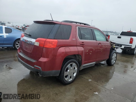 2011 GMC Terrain SLE-2 with VIN 2CTFLSE58B6384139, listed as a Copart auction lot 43801455 with 181,049 mi miles and Salvage Title. Bid and sale history available at carsss.com. Image 3.
