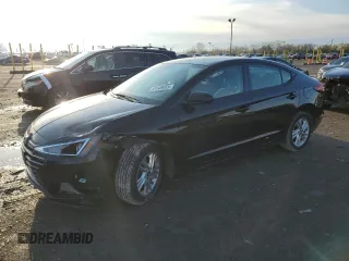 2020 Hyundai Elantra SEL z VIN 5NPD84LF3LH593538, wystawiony jako Copart lot #51149955 z przebiegiem 55 819 mil mil oraz Szkoda całkowita • Salvage title. Historia ofert i sprzedaży dostępna na DreamBid. Obrazek 1.