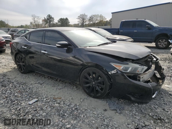 2017 Nissan Maxima SV with VIN 1N4AA6AP3HC452802, listed as a Copart auction lot 50553295 with 189,349 mi miles and Salvage Title. Bid and sale history available at DreamBid. Image 4.