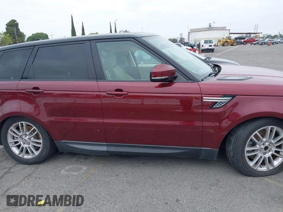 2015 Land Rover Range Rover Sport HSE with VIN SALWR2VF2FA625097, listed as a IAAI auction lot 42397258 with 79,224 mi miles and . Bid and sale history available at DreamBid. Image 13.