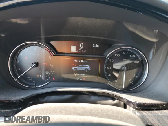 2024 Cadillac XT6 FWD Premium Luxury with VIN 1GYKPCRS7RZ710803, listed as a Copart auction lot 75160764 with 10,409 mi miles and Salvage Title. Bid and sale history available at carsss.com. Image 9.