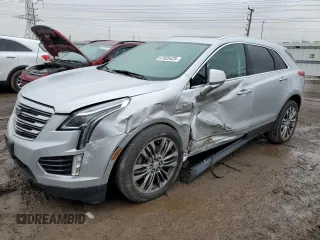 2018 Cadillac XT5 Premium Luxury AWD z VIN 1GYKNFRS7JZ187777, wystawiony jako Copart lot #47825425 z przebiegiem 39 558 mil mil oraz Szkoda całkowita • Salvage title. Historia ofert i sprzedaży dostępna na DreamBid. Obrazek 1.
