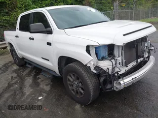 2021 Toyota Tundra SR5 with VIN 5TFDY5F1XMX967672, listed as a IAAI auction lot 42366311 with 90,031 mi miles and . Bid and sale history available at DreamBid. Image 1.