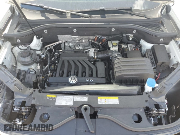 2023 Volkswagen Atlas SE with VIN 1V2JR2CA0PC549599, listed as a Copart auction lot 47189555 with 18,291 mi miles and Non repairable. Bid and sale history available at DreamBid. Image 14.