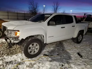 2018 GMC Canyon 2WD with VIN 1GTG5BEA1J1208171, listed as a Copart auction lot 88821645 with 59,372 mi miles and Salvage Title. Bid and sale history available at carsss.com. Image 1.
