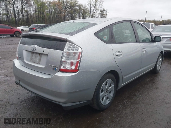 2009 Toyota Prius with VIN JTDKB20U297823177, listed as a IAAI auction lot 41941136 with Not Provided miles. Bid and sale history available at carsss.com. Image 4.
