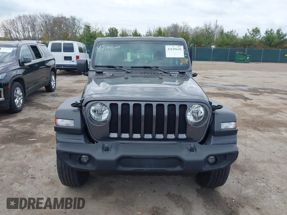 2022 Jeep Wrangler Willys Sport with VIN 1C4GJXAN8NW223101, listed as a IAAI auction lot 42145620 with 42,831 mi miles and . Bid and sale history available at DreamBid. Image 13.