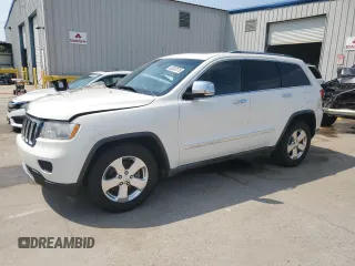 2012 Jeep Grand Cherokee Limited z VIN 1C4RJEBT3CC192459, wystawiony jako Copart lot #59387075 z przebiegiem Nie podano mil oraz Szkoda całkowita • Salvage title. Historia ofert i sprzedaży dostępna na DreamBid. Obrazek 1.