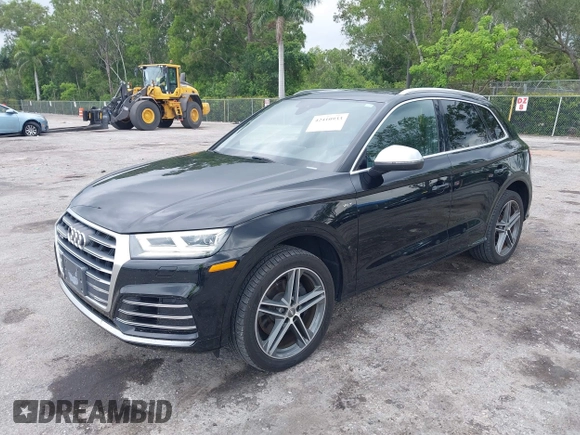 2018 Audi SQ5 Premium Plus z VIN WA1A4AFY6J2009085, wystawiony jako IAAI lot #42410933 z przebiegiem 59 773 mil mil oraz . Historia ofert i sprzedaży dostępna na DreamBid. Obrazek 18.