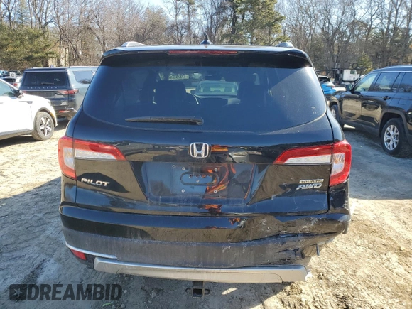 2021 Honda Pilot Touring 8-Passenger with VIN 5FNYF6H93MB051720, listed as a Copart auction lot 47023025 with 66,993 mi miles and Salvage title. Bid and sale history available at DreamBid. Image 6.