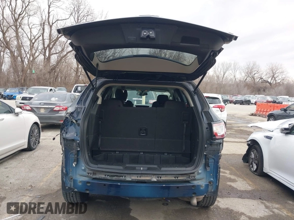 2017 Chevrolet Traverse LT with VIN 1GNKRHKD2HJ165669, listed as a IAAI auction lot 41748096 with 156,673 mi miles and . Bid and sale history available at DreamBid. Image 18.